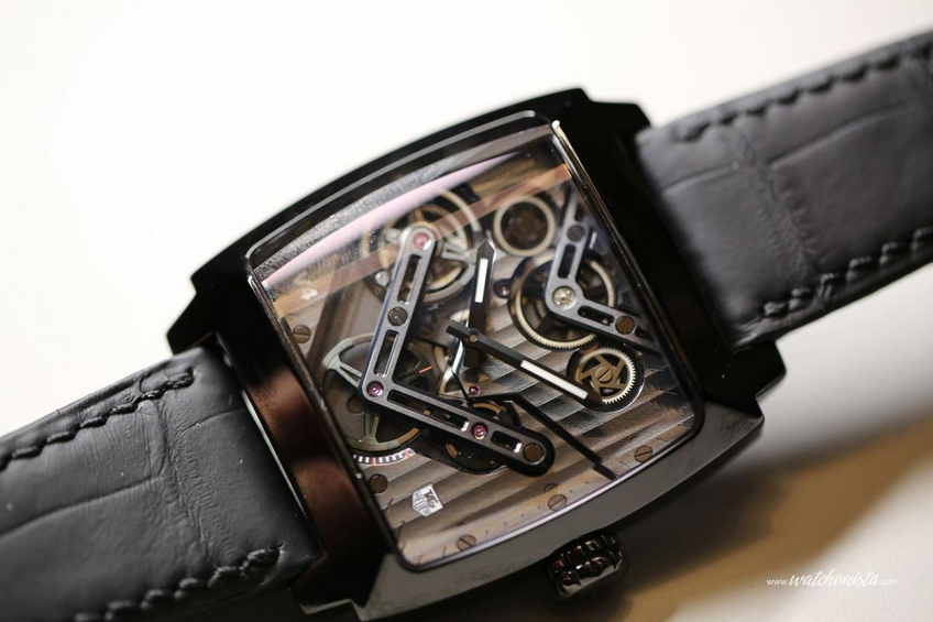 TAG Heuer Monaco V4 Tourbillon Baselworld 2014 TAG Heuer Monaco V4 Tourbillon Baselworld 2014