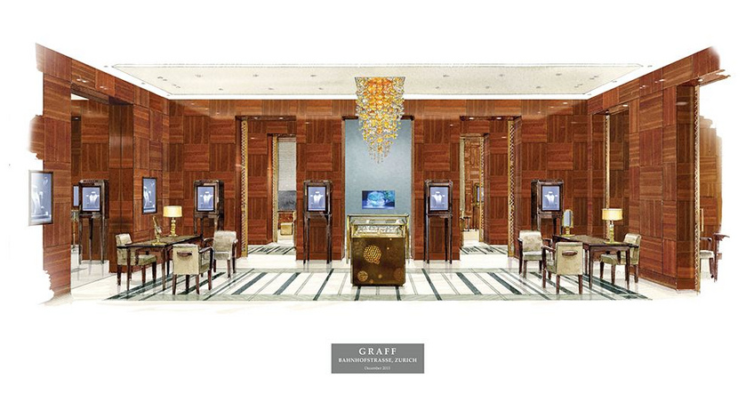 Graff Boutique at Bahnoffstrasse Zürich Graff Boutique at Bahnoffstrasse Zürich