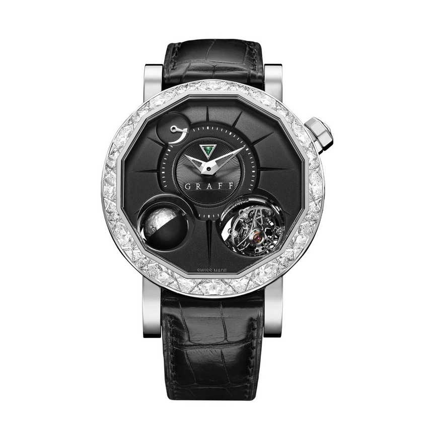 GRAFF Gyrograff Diamond Tourbillon 48mm White Gold GRAFF Gyrograff Diamond Tourbillon 48mm White Gold