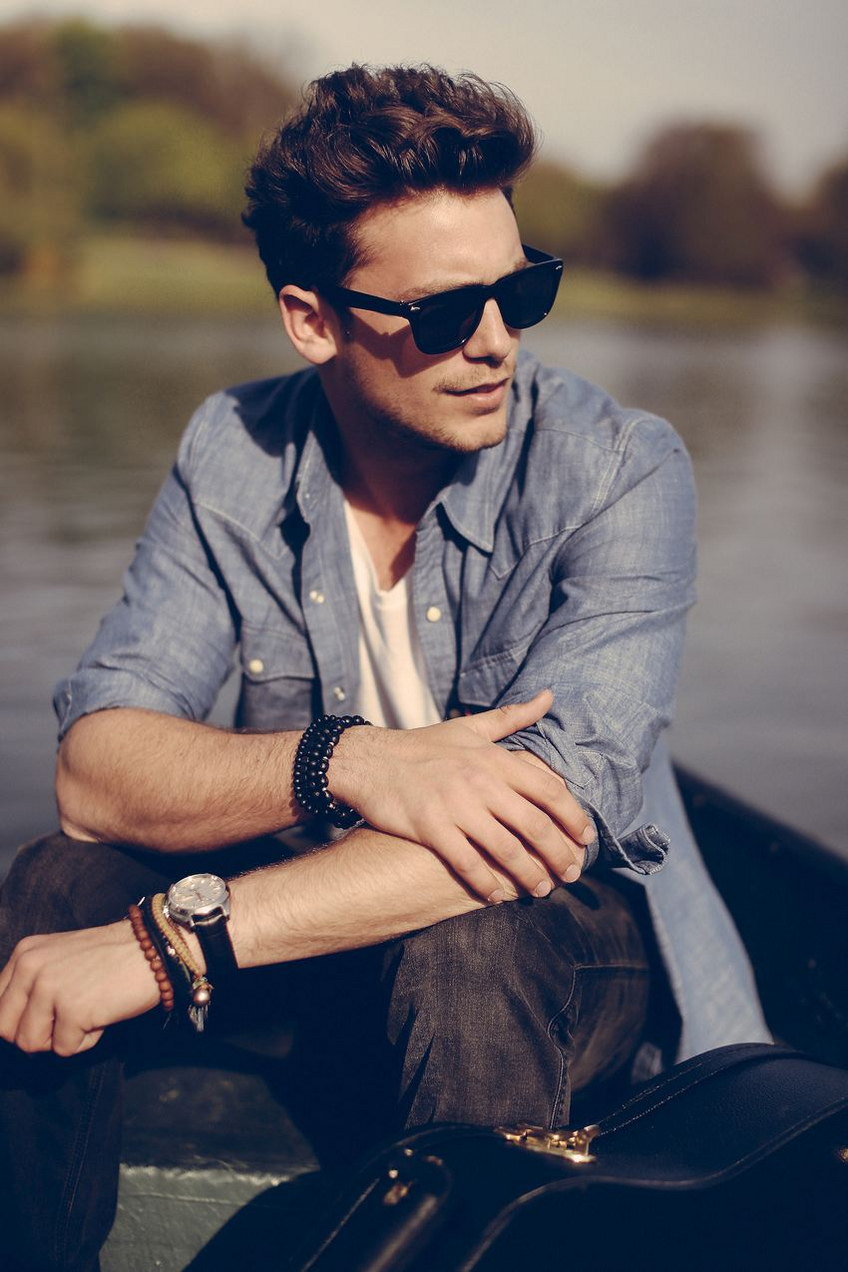 Bastian Baker represents Omega Bastian Baker represents Omega