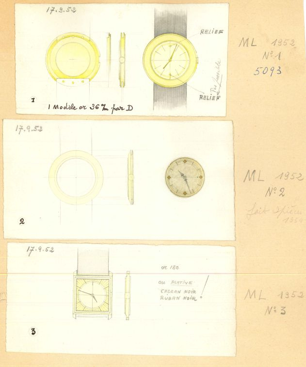 Gebhard Duve Ltd for Audemars 1952 Gebhard Duve Ltd for Audemars 1952