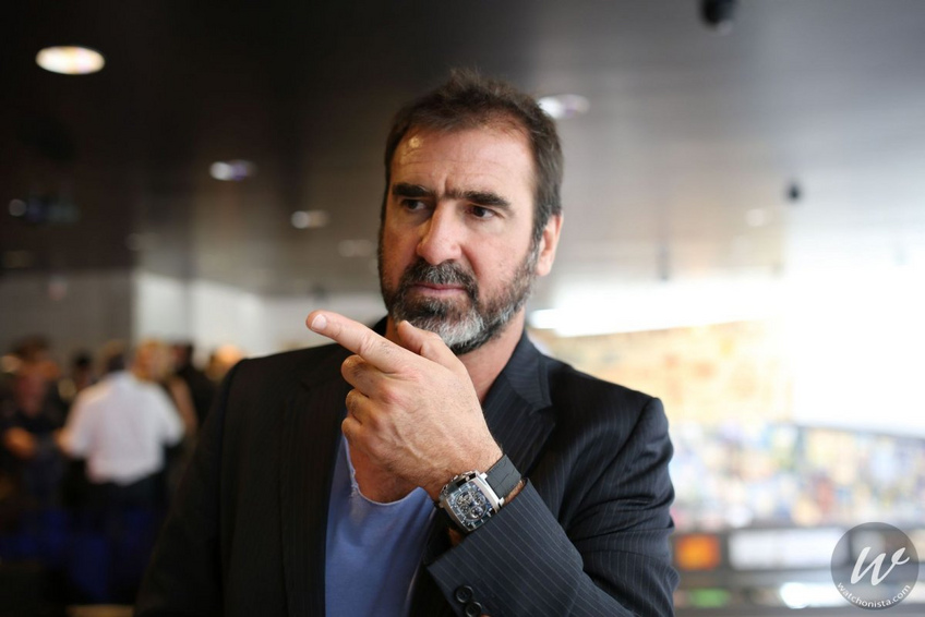 Eric Cantona with HAUTLENCE Invictus on the wrist Eric Cantona with HAUTLENCE Invictus on the wrist