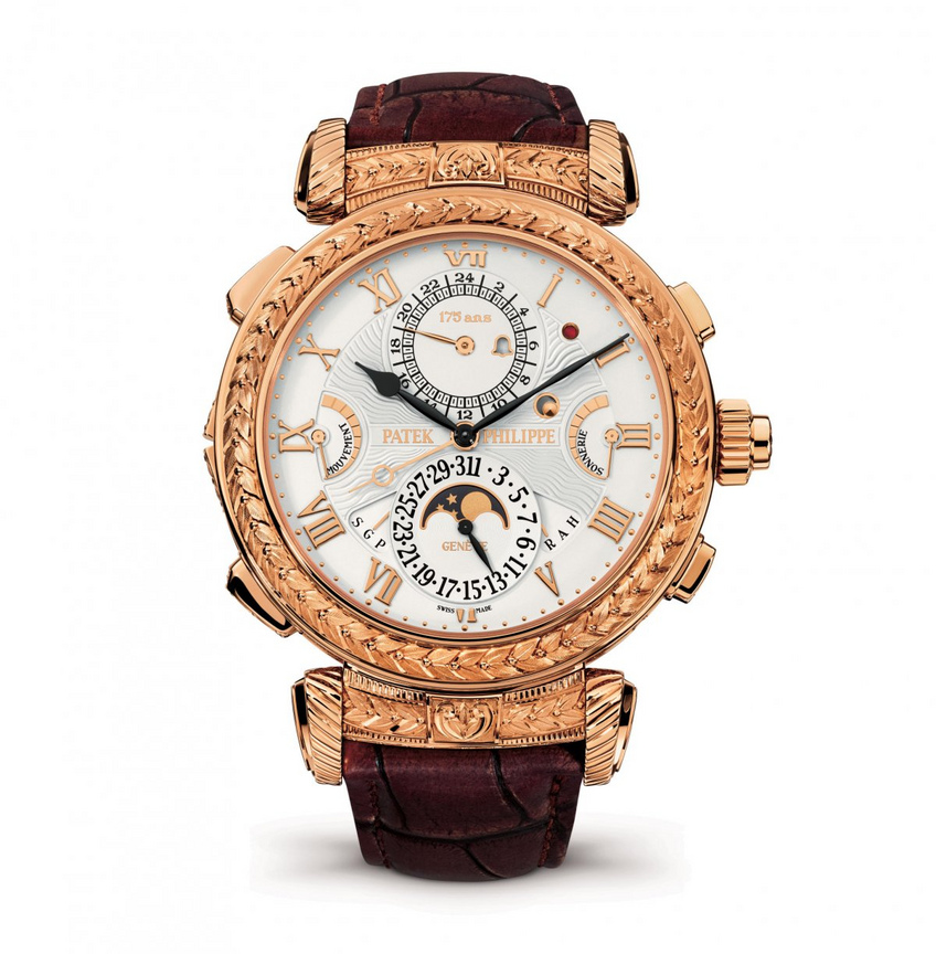Patek Philippe GrandMaster Chime 5175R time side Patek Philippe GrandMaster Chime 5175R time side - 175th anniversary