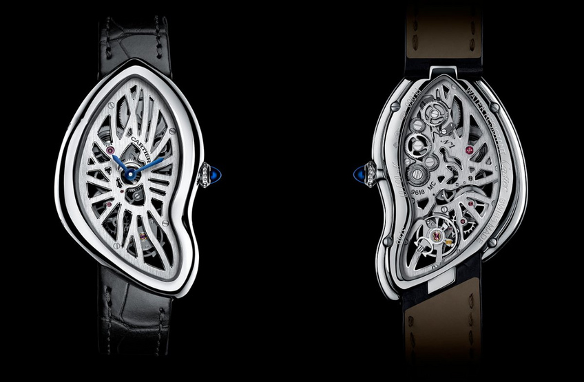 The mechanical twist of the Cartier Crash Watchonista