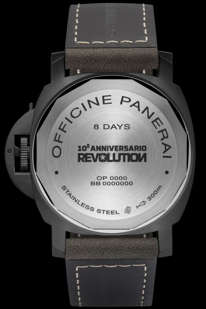 Panerai PAM00599 10o anniversario Revolution Magazine Panerai PAM00599 10o anniversario Revolution Magazine