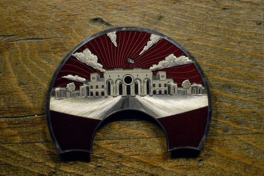 Rudis Sylva Auditorium enameled dial Rudis Sylva Auditorium enameled dial