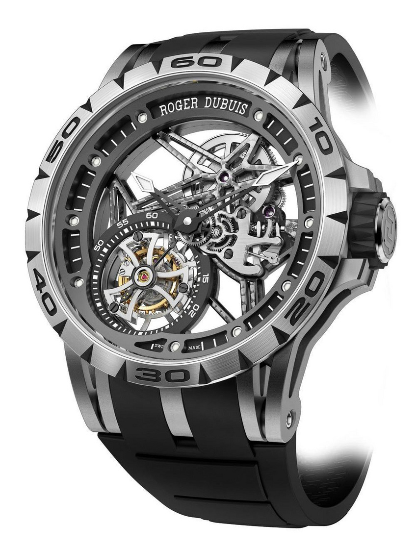 Roger Dubuis Skeleton futuristic architecture Watchonista