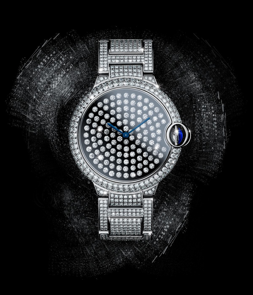 Cartier Ballon Bleu Serti Vibrant Cartier Ballon Bleu Serti Vibrant