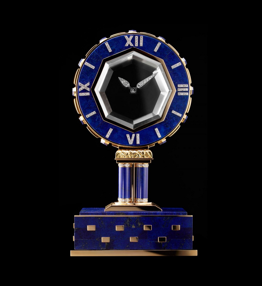 Mysterious table clock by Nils Hermann, 1967, Cartier Collection Mysterious table clock by Nils Hermann, 1967, Cartier Collection