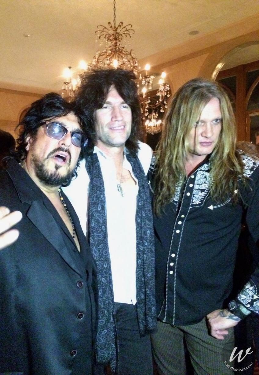 Teddy Andreadis, Tommy Thayer, Sebastian Bach Teddy Andreadis, Tommy Thayer, Sebastian Bach