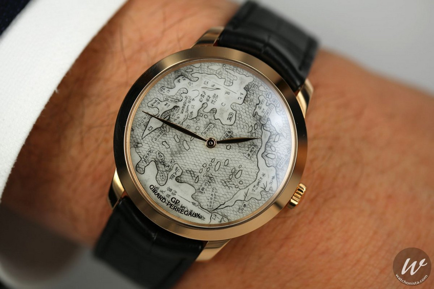 Girard Perregaux 1966 Terrestrial map Girard Perregaux 1966 Terrestrial map