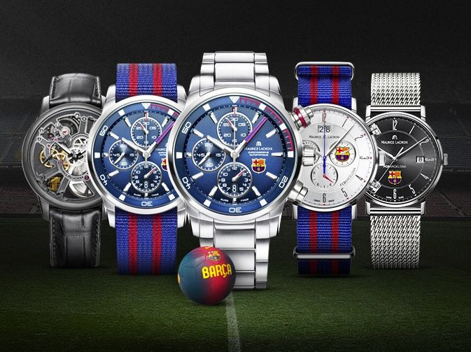 Maurice Lacroix is the official watch partner of the FC Barcelona Maurice Lacroix is the official watch partner of the FC Barcelona