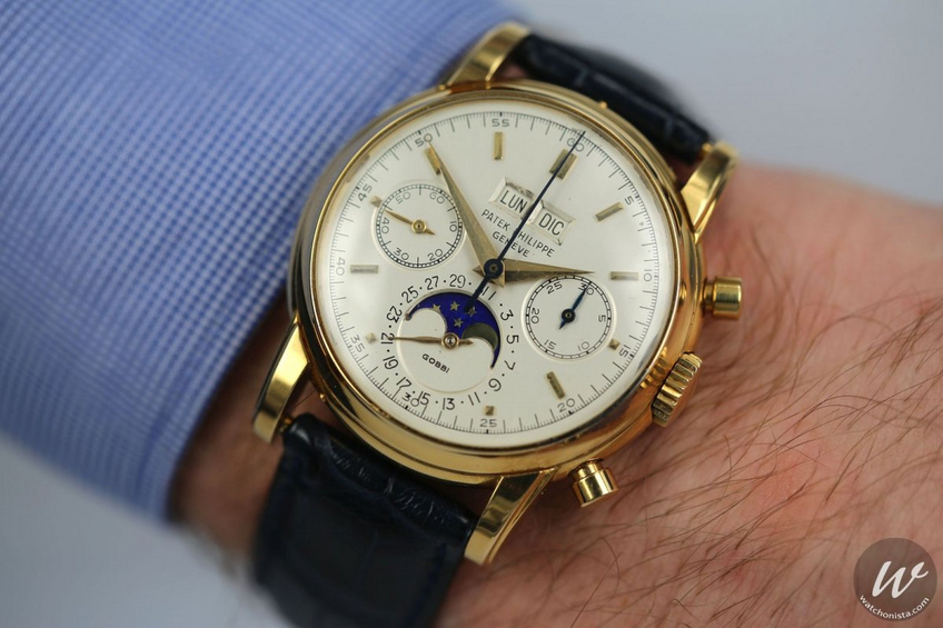 Patek Philippe, 2499 3rd series retailed by Gobbi, 1972 Patek Philippe, 2499 3rd series retailed by Gobbi, 1972