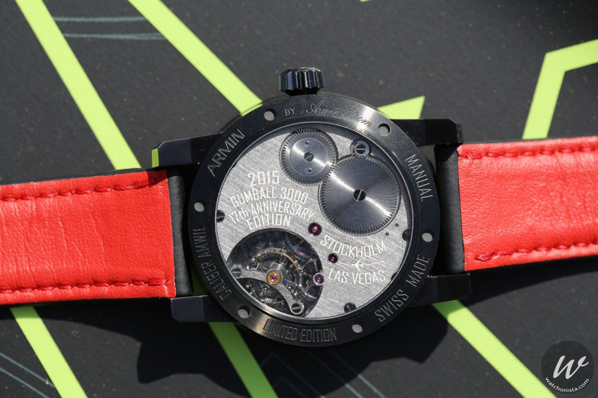 Armin Strom Double Barrel Gumball 3000 backcase Armin Strom Double Barrel Gumball 3000 backcase