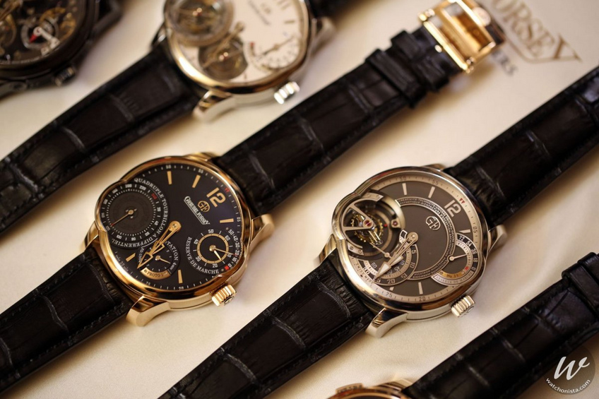 Greubel Forsey Quadruple Tourbillon à Différentiel & Tourbillon 24 secondes Greubel Forsey Quadruple Tourbillon à Différentiel & Tourbillon 24 secondes