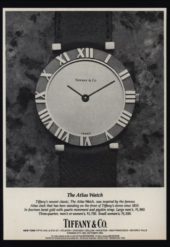 Tiffany & Co Atlas 1983 Tiffany & Co Atlas 1983