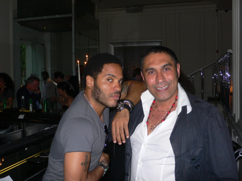 Lenny Kravitz & Pierre Koukjian Lenny Kravitz & Pierre Koukjian