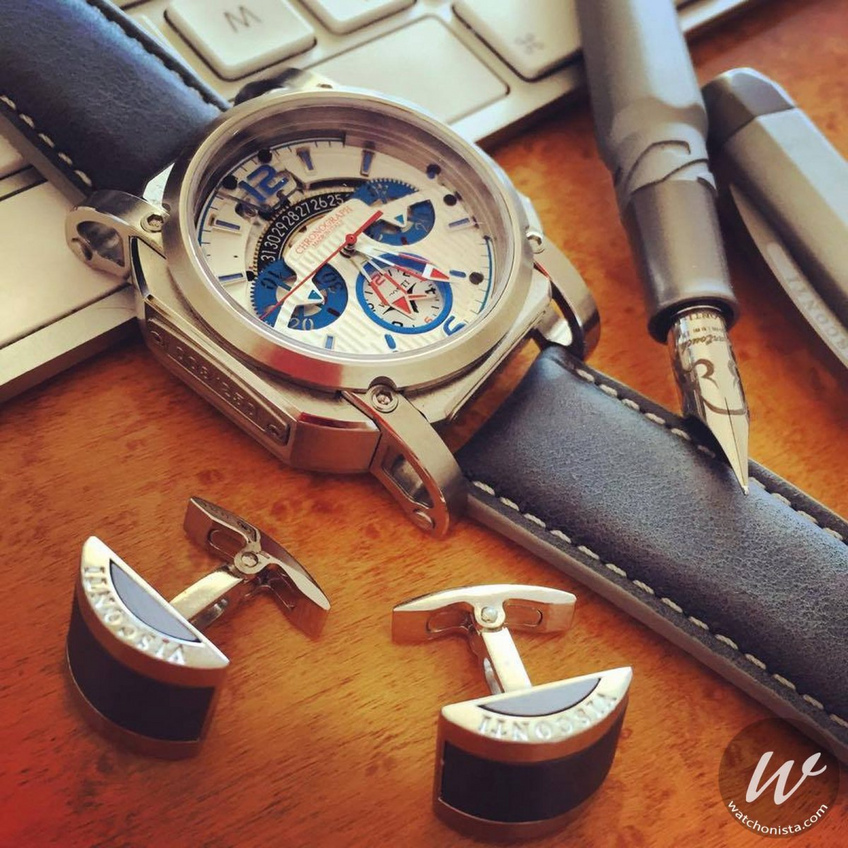 Visconti W105 2Squared Chronograph Speedboat Visconti W105 2Squared Chronograph Speedboat