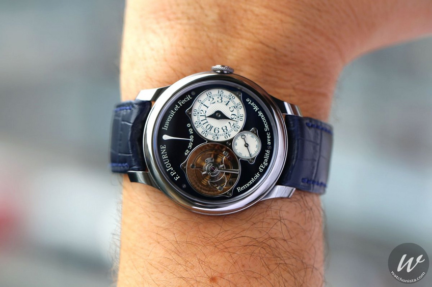 FP Journe Tourbillon Souverain Bleu Only Watch FP Journe Tourbillon Souverain Bleu Only Watch