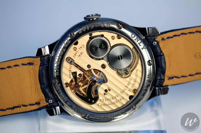 F.P. Journe Tourbillon Souverain Bleu Only Watch F.P. Journe Tourbillon Souverain Bleu Only Watch