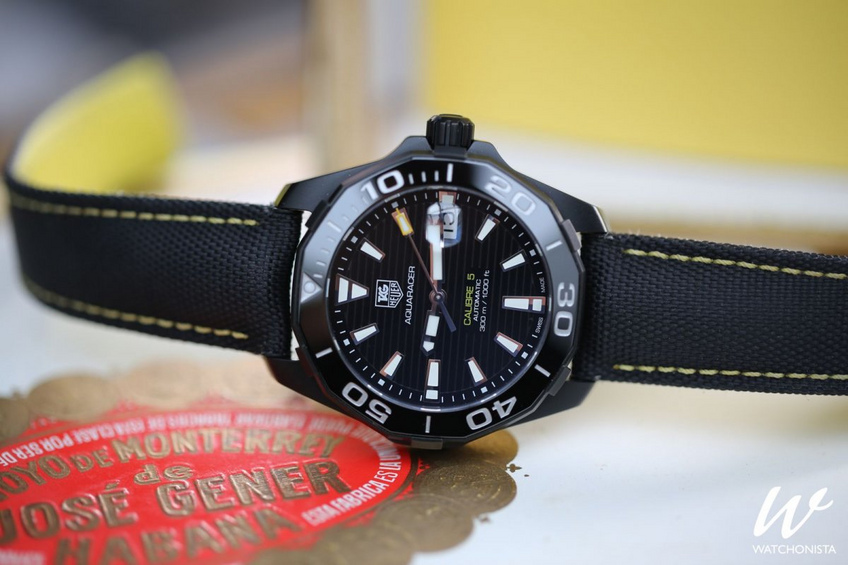 TAG Heuer Aquaracer 300M Calibre 5 Black version TAG Heuer Aquaracer 300M Calibre 5 Black version