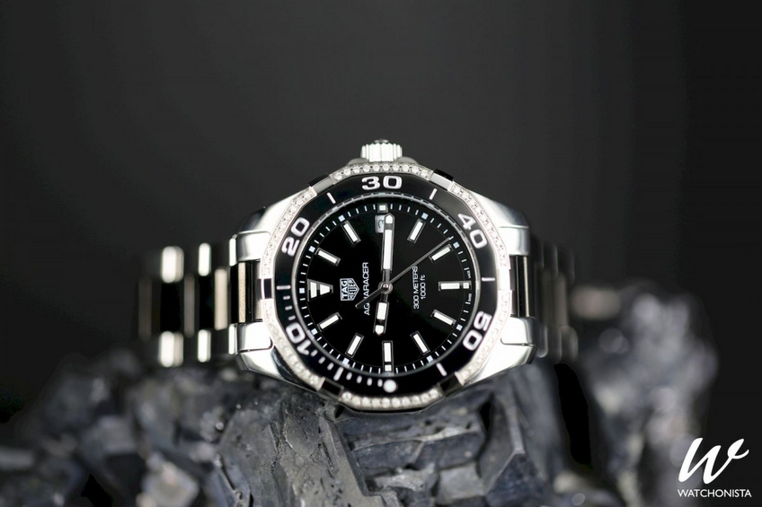 TAG Heuer Aquaracer 300m Ceramic Black & Diamonds TAG Heuer Aquaracer 300m Ceramic Black & Diamonds