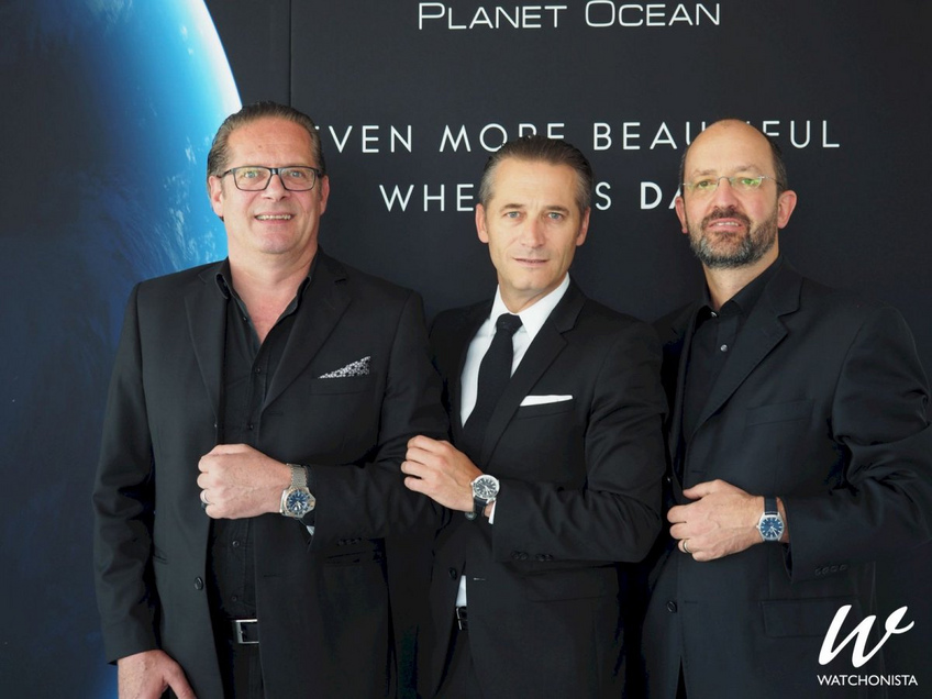 Omega Seamaster Planet Ocean GMT Deep Black Omega Seamaster Planet Ocean GMT Deep Black