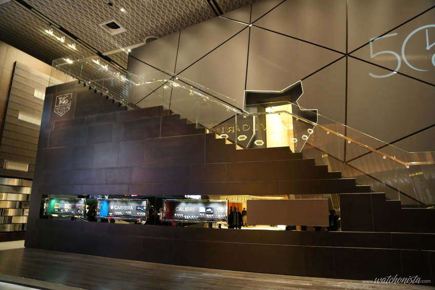 Tag Heuer booth at Baselworld 2013