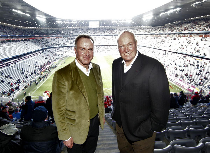 J-C Biver with Karl-Heinz Rummenigge J-C Biver with Karl-Heinz Rummenigge