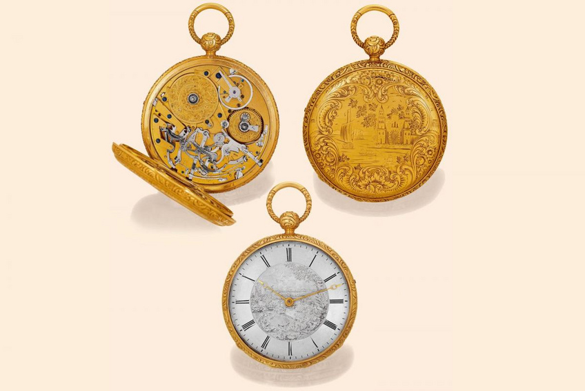 Montre à répétition de Buty vers 1835 Montre à répétition de Buty vers 1835