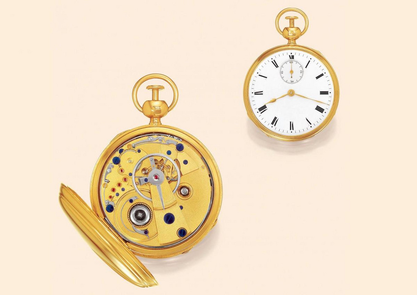 Montre à répétition antique signée Henry Robert à Paris 1830 Montre à répétition antique signée Henry Robert à Paris 1830