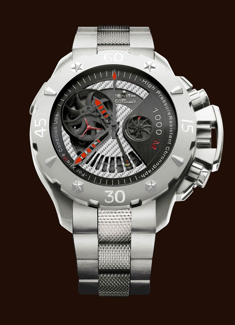 Zenith Defy Xtreme Open El Primero Date Stealth Zenith Defy Xtreme Open El Primero Date Stealth