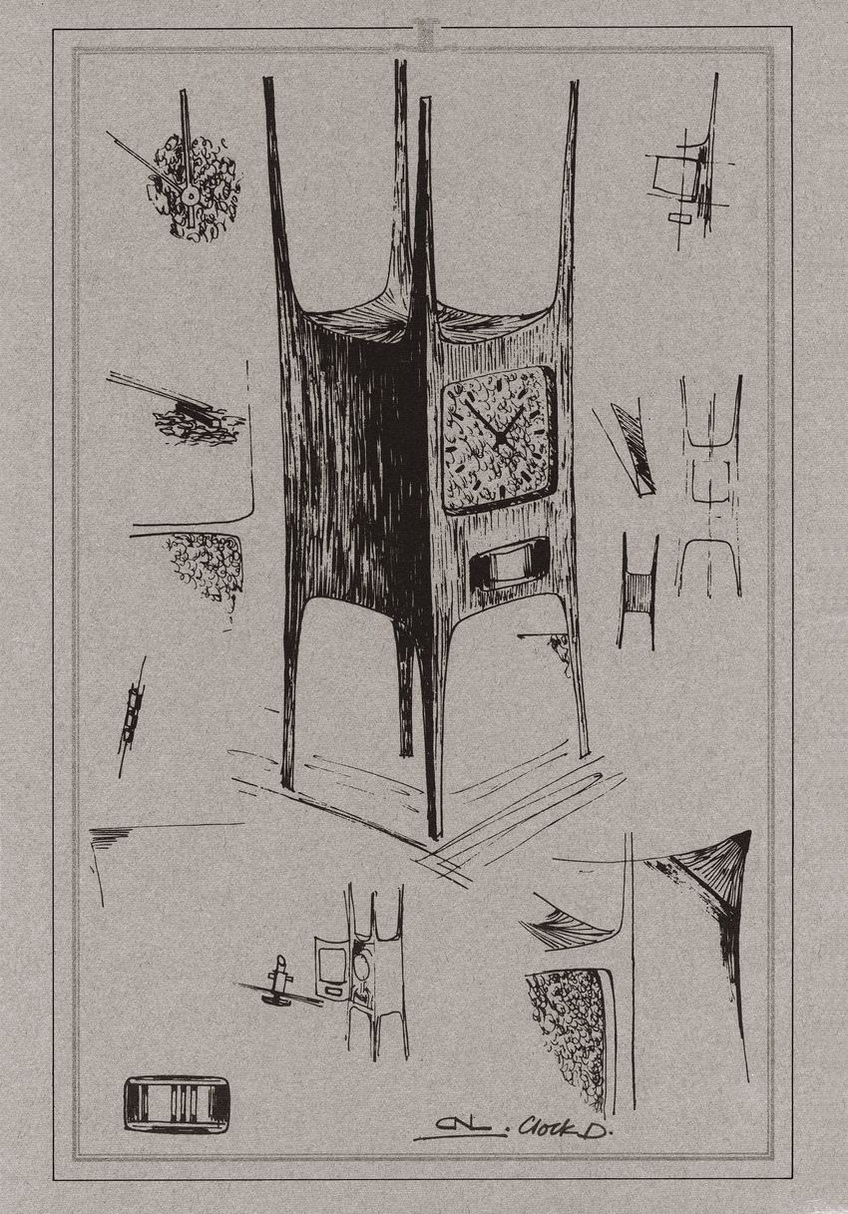 Sketch of the Atmos Quiksilver clock by Christopher Lawrence Sketch of the Atmos Quiksilver clock by Christopher Lawrence