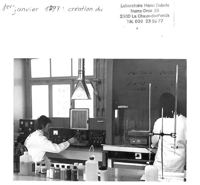 Laboratoire Dubois 1977 Laboratoire Dubois 1977