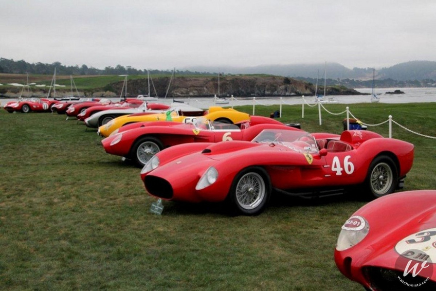 Pebble Beach 2014 quatorze Ferrari 250 TR Pebble Beach 2014 quatorze Ferrari 250 TR
