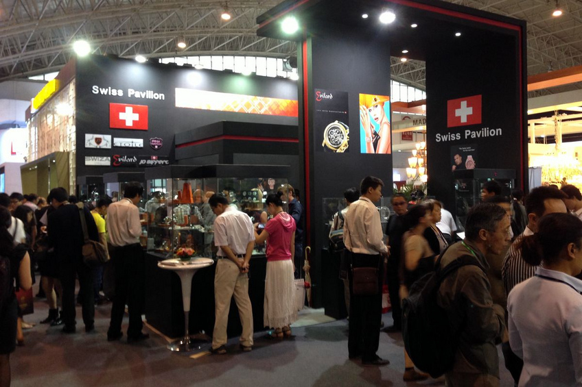 Le Swiss Pavilion regroupe un panel de marques désireuses d’affirmer leur présence en Asie Le Swiss Pavilion regroupe un panel de marques désireuses d’affirmer leur présence en Asie