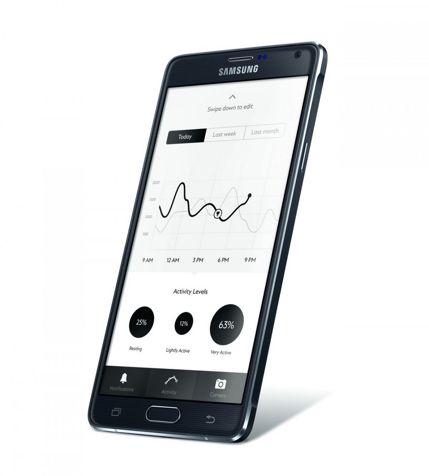 Montblanc Timewalder on Samsung Note 4 Montblanc Timewalder on Samsung Note 4