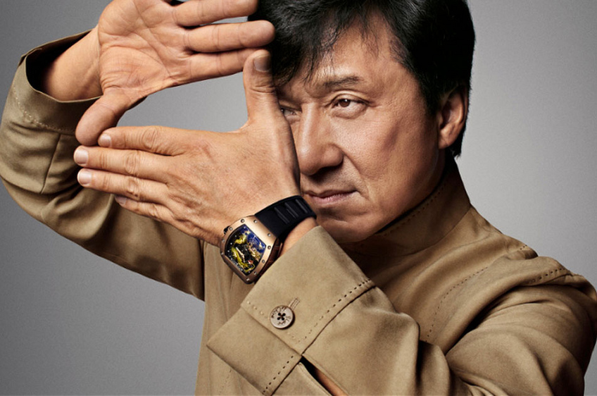 Jackie Chan porte la Richard Mille 57-01 Phoenix and Dragon Jackie Chan porte la Richard Mille 57-01 Phoenix and Dragon