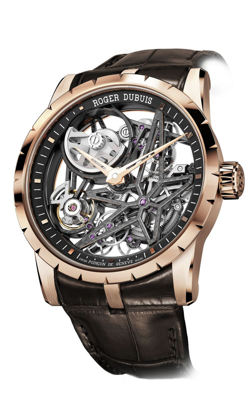 Roger Dubuis Excalibur Automatic Skeleton en or rose Roger Dubuis Excalibur Automatic Skeleton en or rose