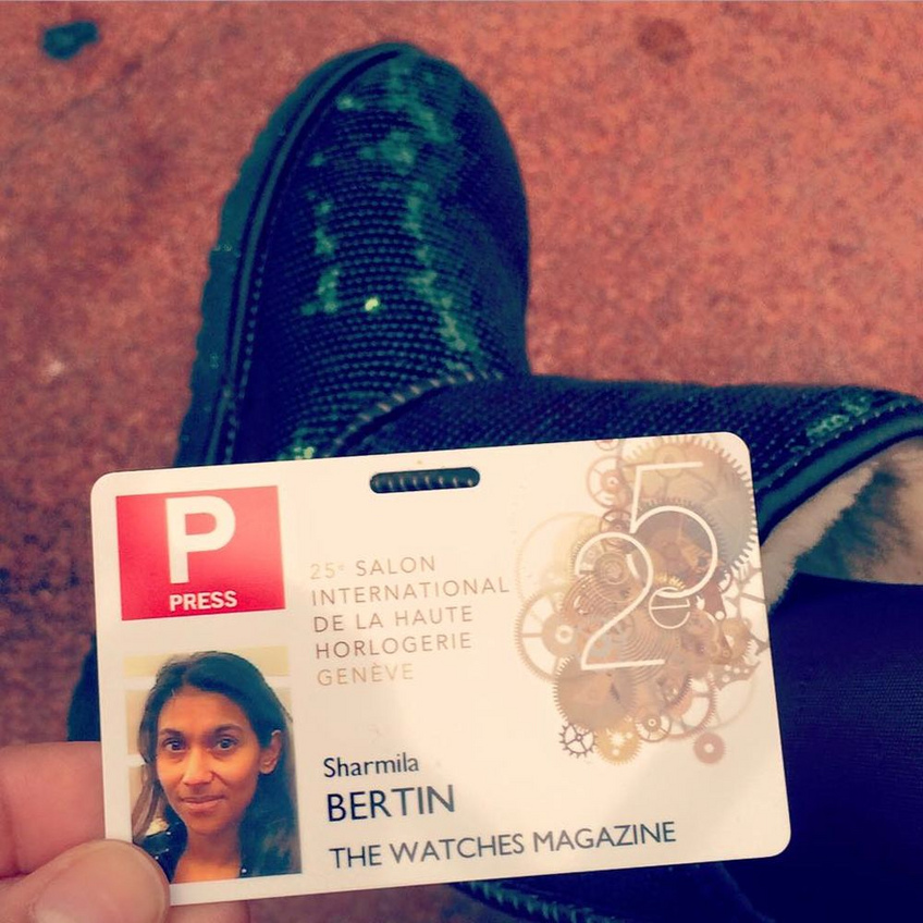 Sharmila Bertin's selfie Sharmila Bertin's selfie