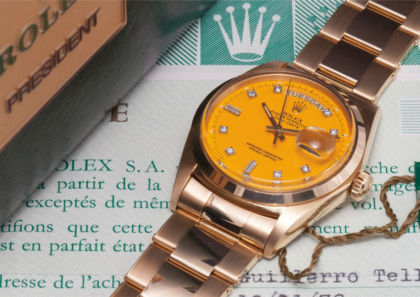 Rolex Day-Date, 1802, 18k yellow gold, 1973 Rolex Day-Date, 1802, 18k yellow gold, 1973