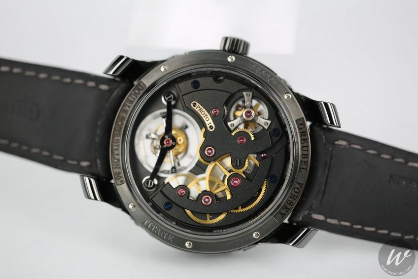 Greubel Forsey Double Tourbillon 30° backcase Greubel Forsey Double Tourbillon 30° backcase