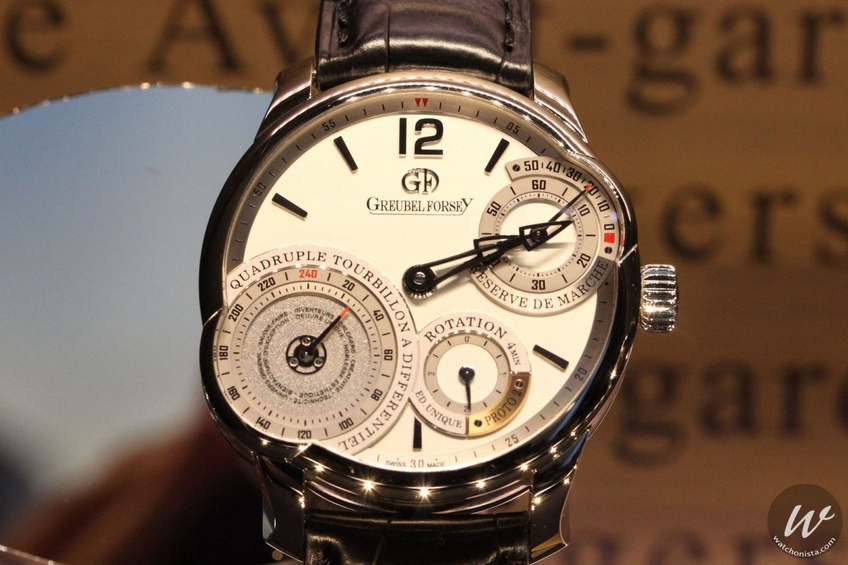 Greubel Forsey Quadruple Tourbillon Secret Greubel Forsey Quadruple Tourbillon Secret