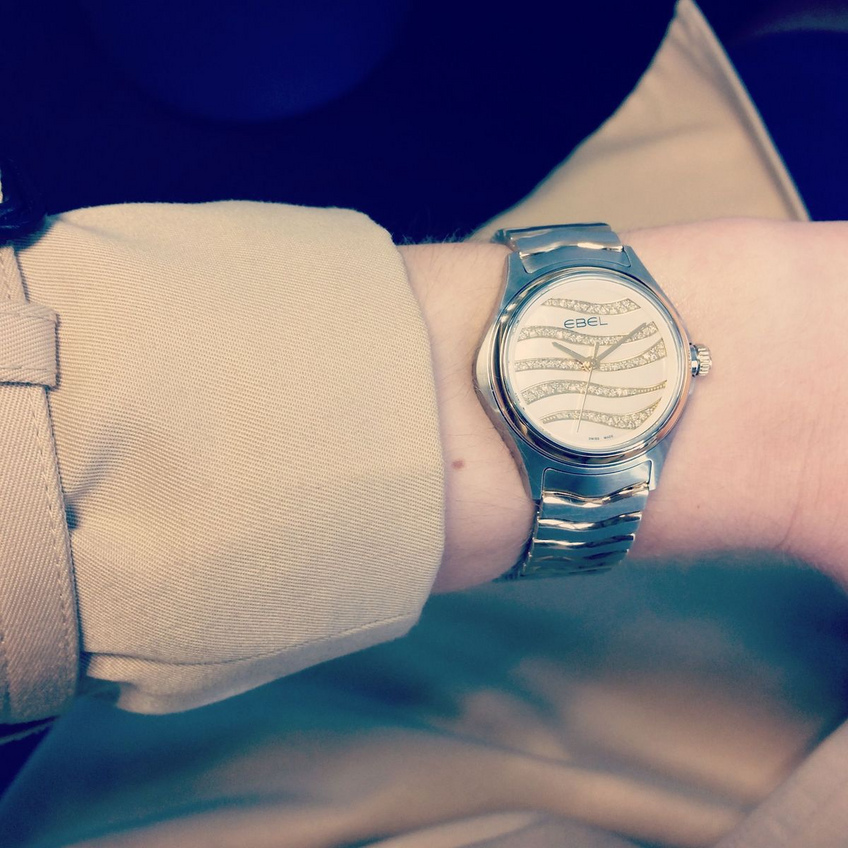 EBEL Wave Lady S&G Wave Diamond EBEL Wave Lady S&G Wave Diamond