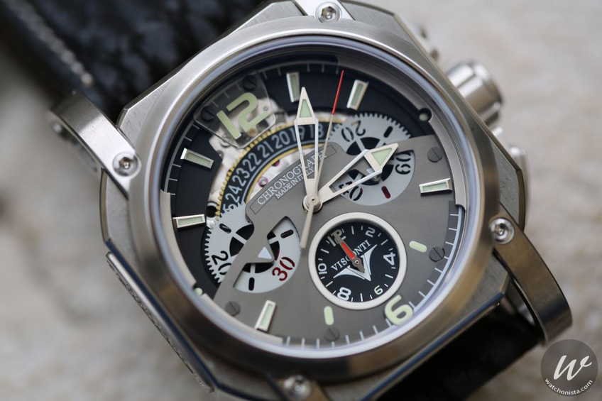 Visconti W105 2Squared Chronograph Silver Shadow Visconti W105 2Squared Chronograph Silver Shadow