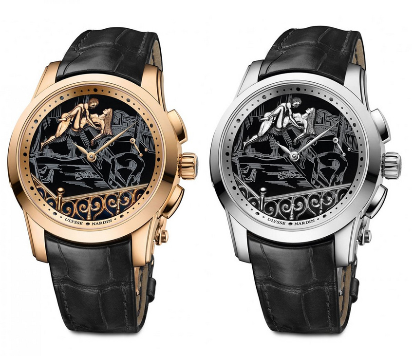 Ulysse Nardin Hourstriker Erotica Jarretière Ulysse Nardin Hourstriker Erotica Jarretière