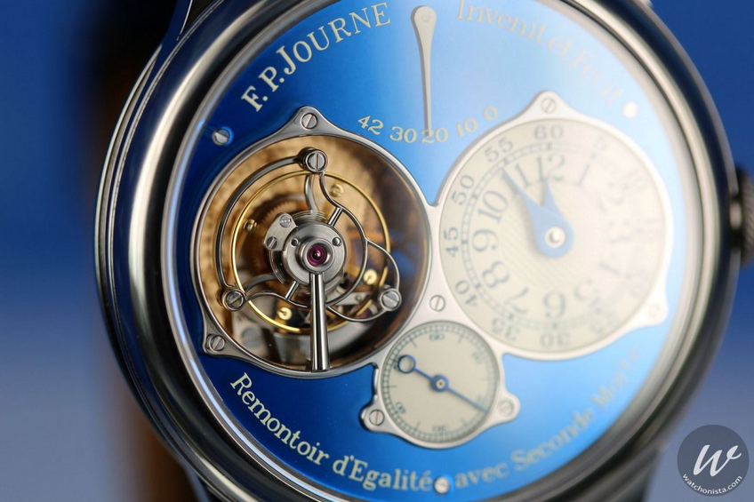 F.P. Journe Tourbillon Souverain Bleu Only Watch F.P. Journe Tourbillon Souverain Bleu Only Watch