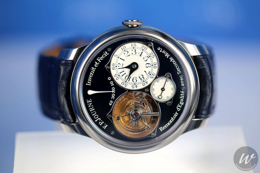 F.P. Journe Tourbillon Souverain Bleu Only Watch F.P. Journe Tourbillon Souverain Bleu Only Watch