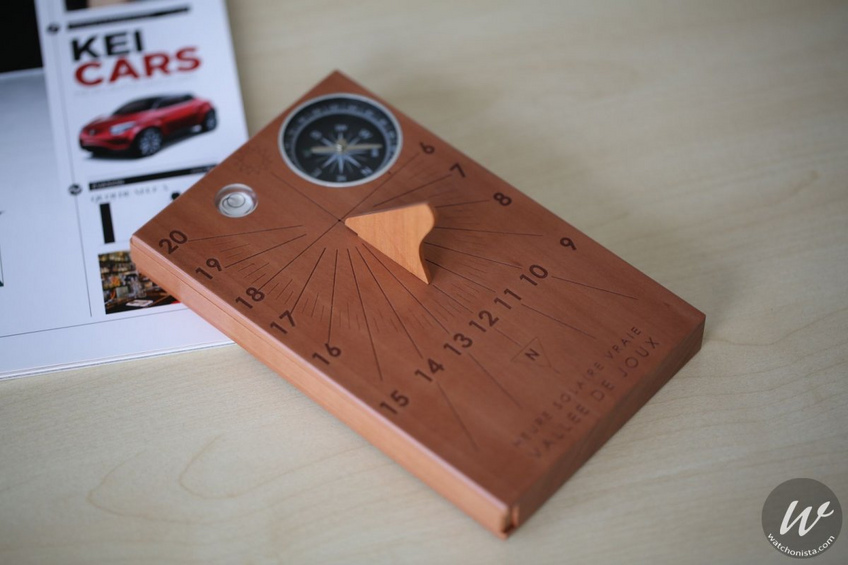 Le modèle horizontal de la montre solaire Le modèle horizontal de la montre solaire