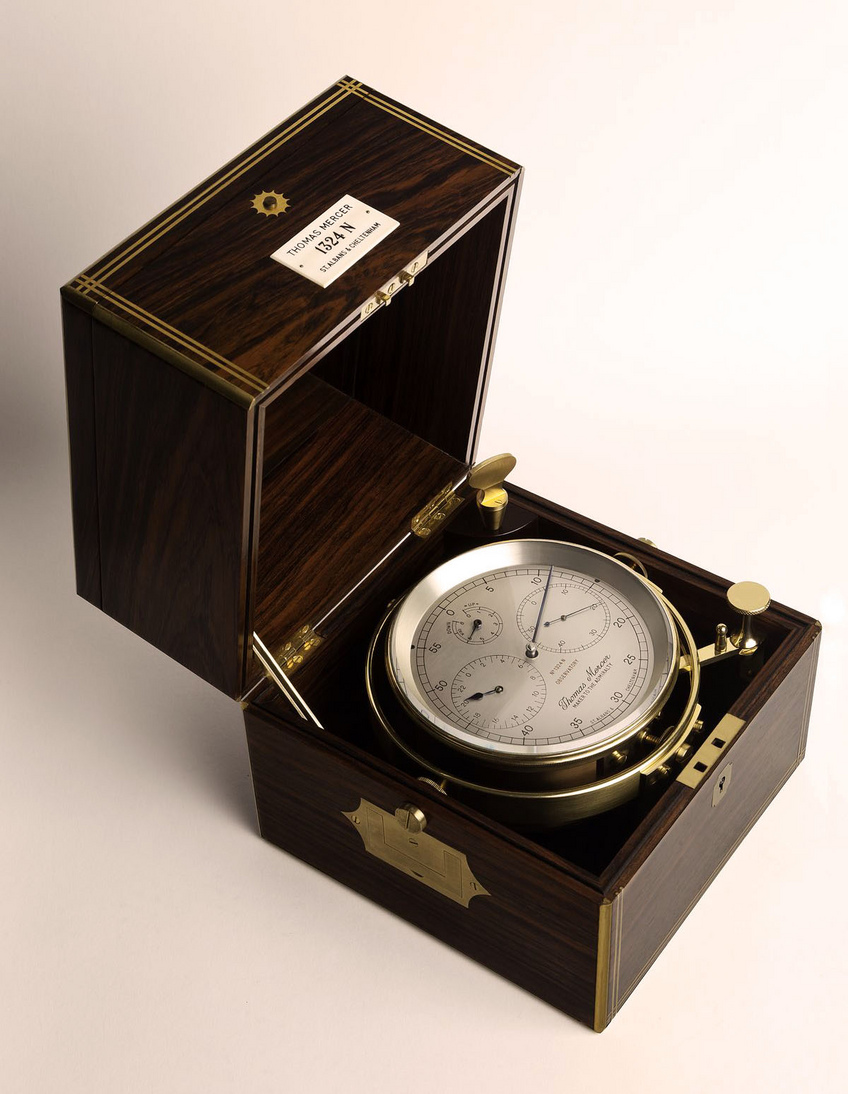 Thomas Mercer 1980 Observatory Marine Chronometer Thomas Mercer 1980 Observatory Marine Chronometer